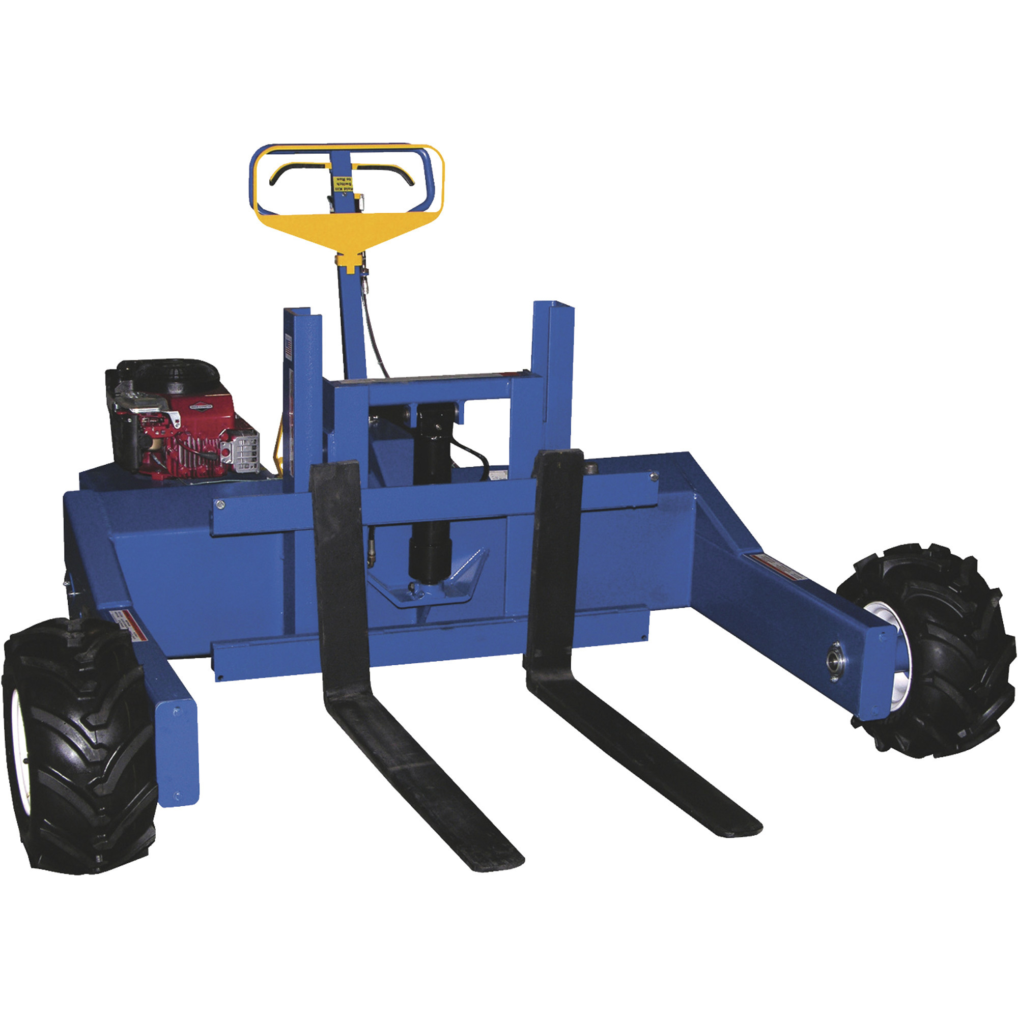 Vestil Gas-Powered All-Terrain Pallet Truck - 4,000-Lb. Capacity, 48in. Forks, 190cc Engine, Model# ALL-T-4-GPT-L
